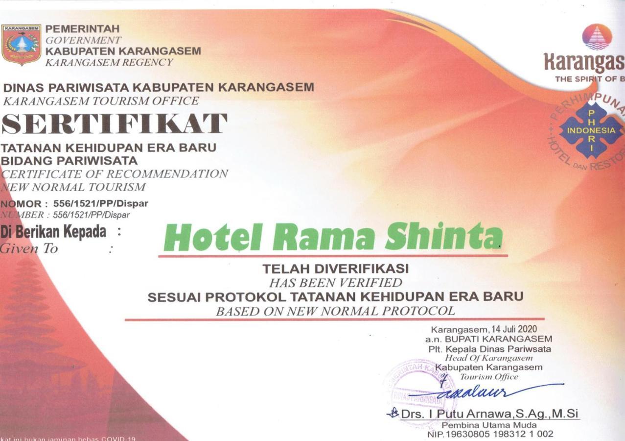 Rama Shinta Hotel Candidasa Exterior photo